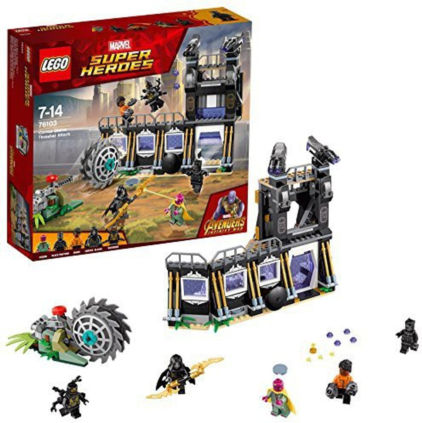 LEGO Marvel Super Heroes Avengers Infinity War Corvus Glaive Thresher At Marvel Super Heroes Avengers Infinity War Corvus Glaive Thresher At shop for LEGO products in India. Flipkart