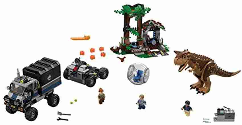 Carnotaurus lego sales jurassic world