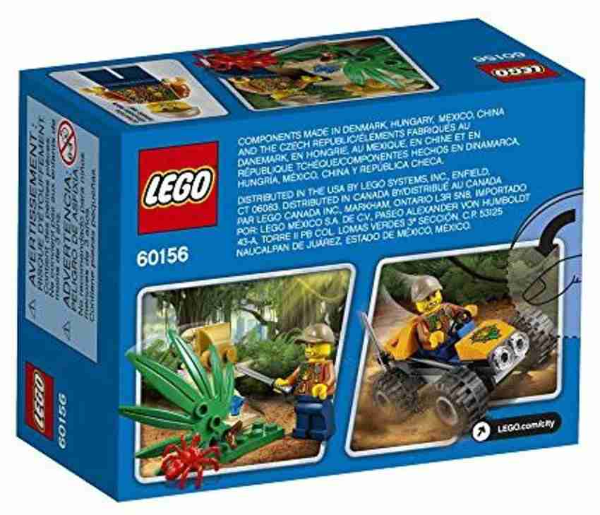 LEGO City Jungle Explorers Jungle Buggy 60156 Building Kit 53 Piece Price in India Buy LEGO City Jungle Explorers Jungle Buggy 60156 Building Kit 53 Piece online at Flipkart