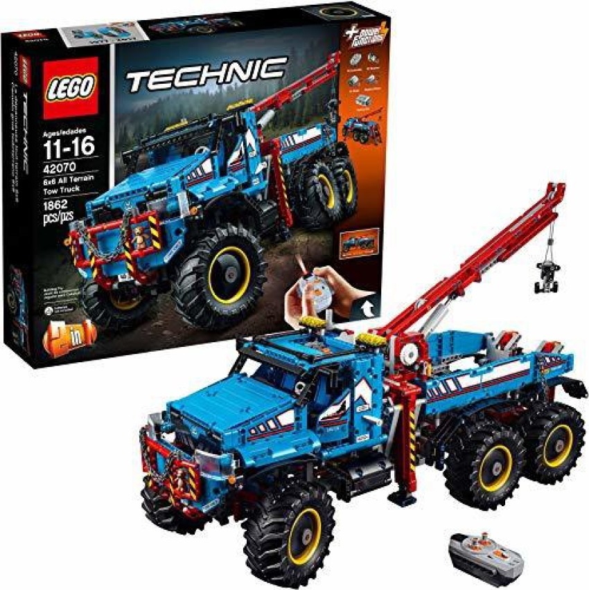 LEGO Technic 6x6 All Terrain Tow Truck 42070 Building Kit 1862