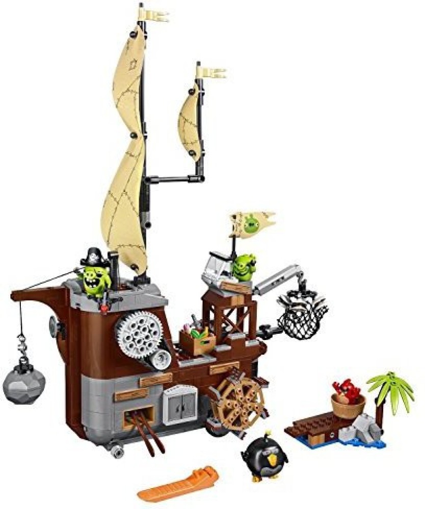 LEGO Angry Birds Piggy Pirate Ship 75825 