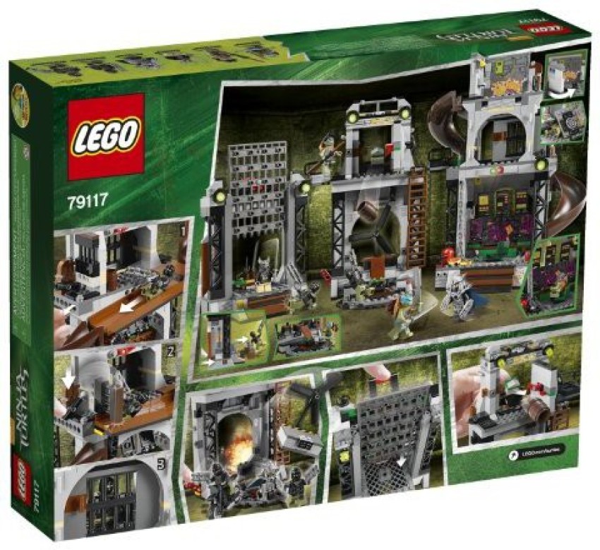 Lego discount tmnt lair