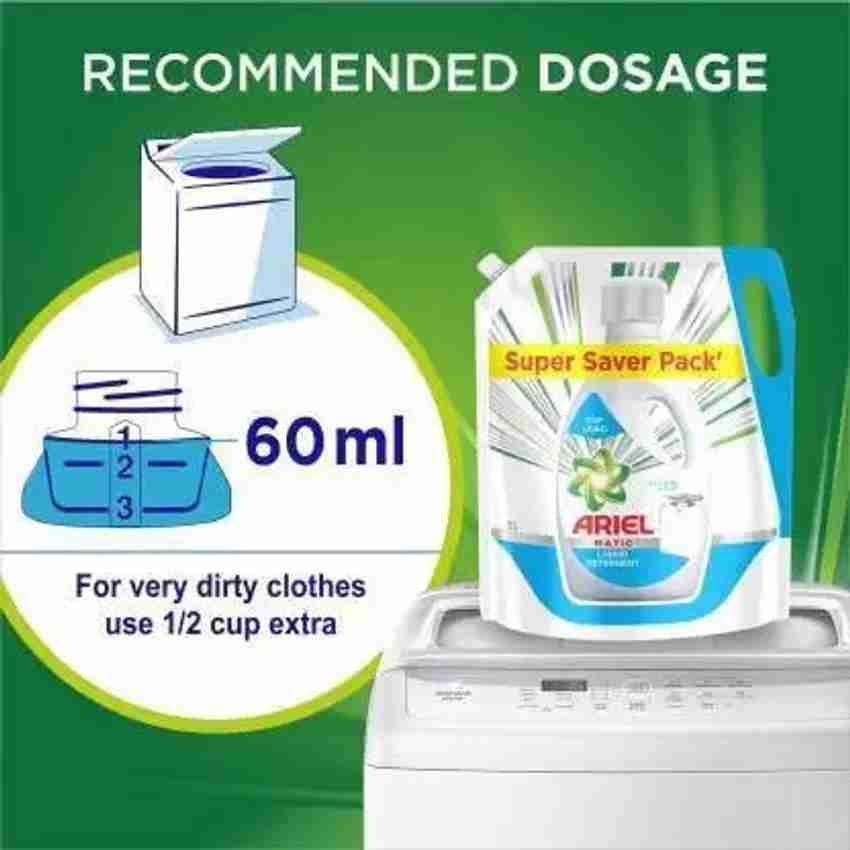 Ariel detergent outlet for washing machine