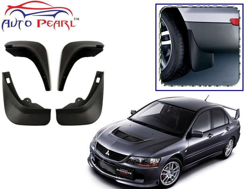 AUTO PEARL Cars Front Mud Guard Rear Mud Guard For Mitsubishi