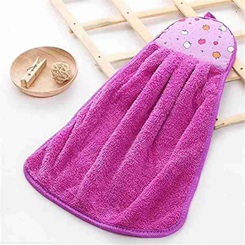 Khillayox Microfiber Wash Basin Hanging Hand Kitchen Towel Napkin With Ties   Soft Hanging Hand Towel For Bathroom & Kitchen- Set Of 3, 400 Gsm :  : Home & Kitchen