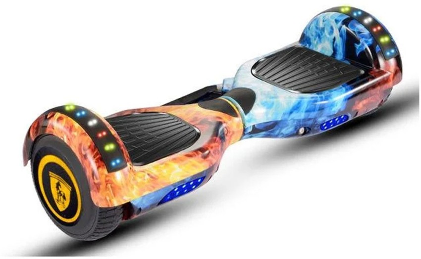 HOVERSTAR Bluetooth Hoverboard para niños LBW18 cromo color auto equilibrio  scooter altavoz inalám HOVERSTAR LBW18