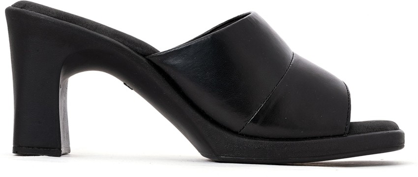 Khadim's Women Black Heels - Buy Khadim's Women Black Heels Online