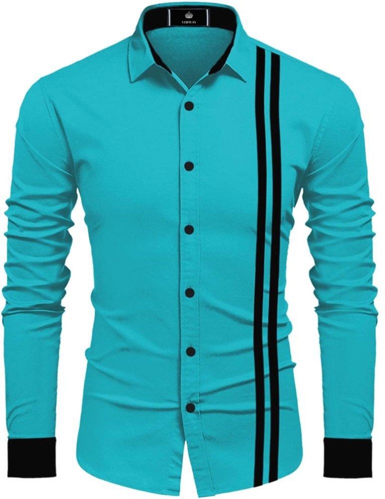 VERTUSY Men Embellished Casual Pink, Blue Shirt - Buy VERTUSY Men Embellished  Casual Pink, Blue Shirt Online at Best Prices in India