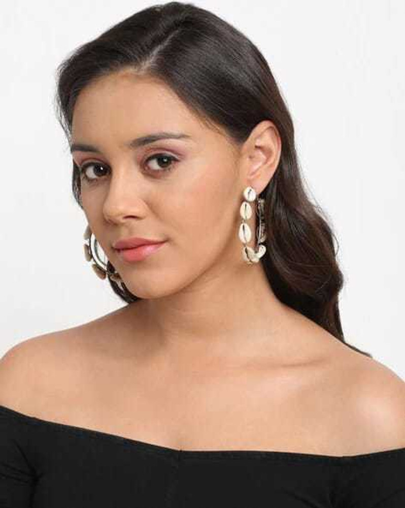 Flipkart Buy kunal Artificial Sea Shell Circular Hoop