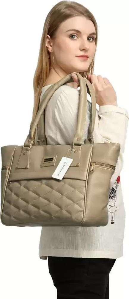 Buy Zayda Women Black Shoulder Bag Beige Online Best Price in