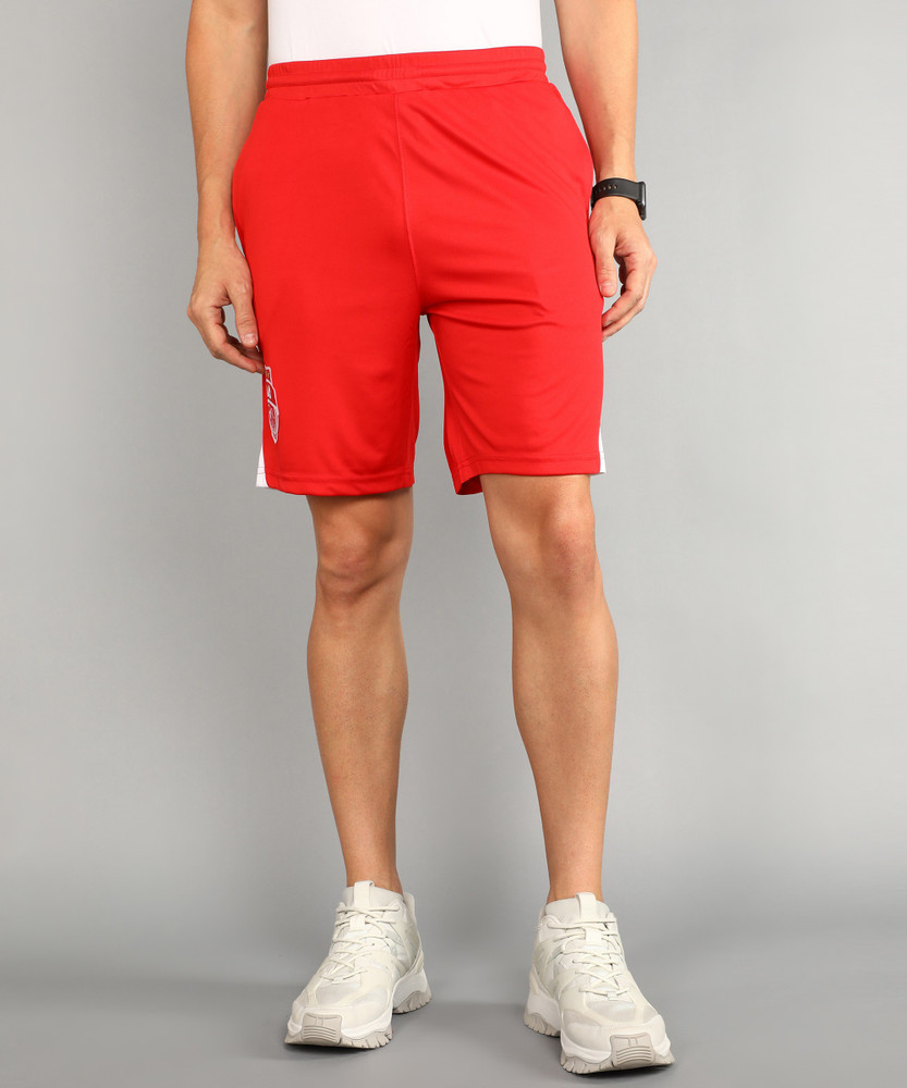 Red fila new arrivals shorts