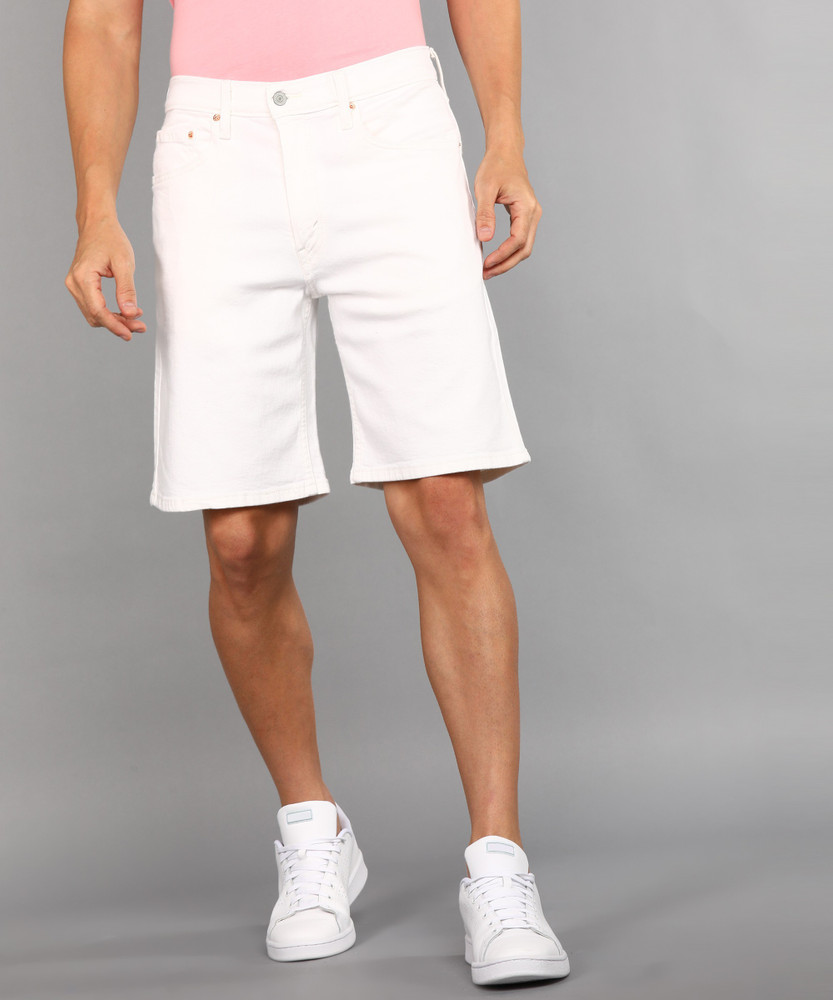 Mens white 2025 levi shorts