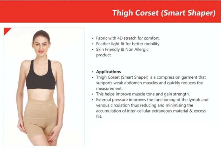 33% OFF on Body Brace Tummy Shaper Panty And Shorts Slimmer on Snapdeal