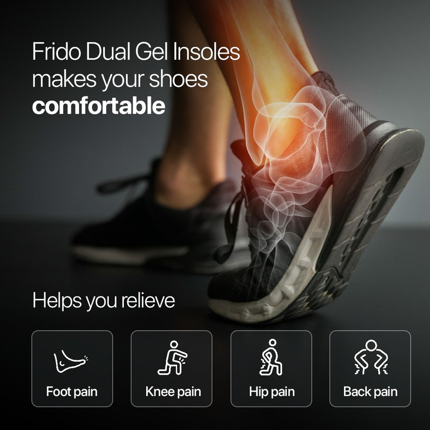 Frido Gel Arch Regular Shoe Insole Price in India Buy Frido Gel