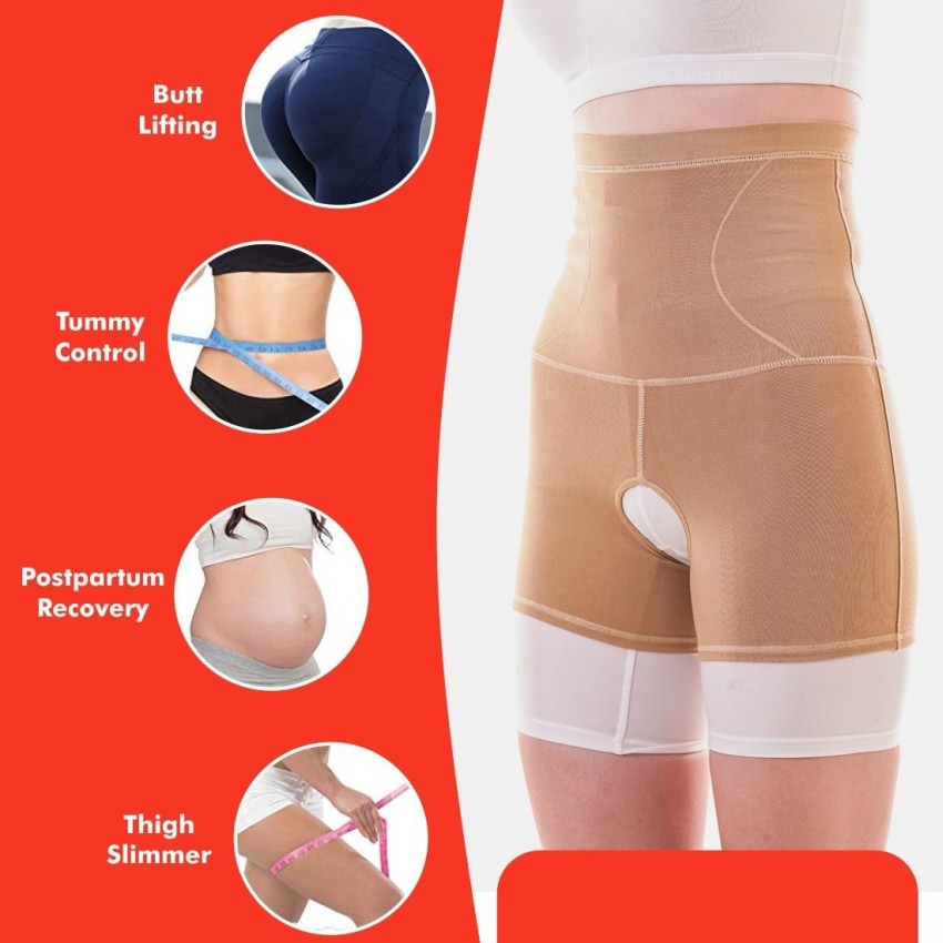 Buy OLSIC Waist Shaper Tummy Control Shapewear Panty with Belt for  Postpartum Recovery/Gym/Workout7 Online at Best Prices in India - JioMart.