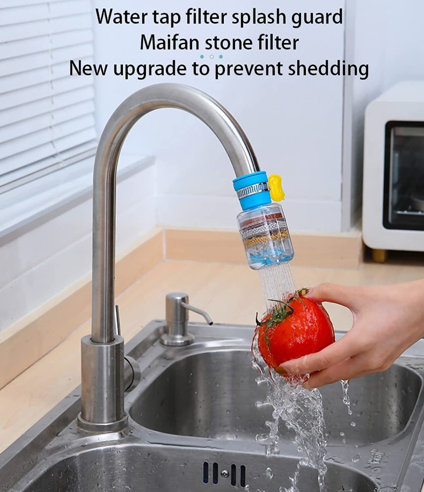 Epsilon 6 Layer Water Tap Filter, Tap Water Filter for Drinking, Kitchen  Filter for Taps Tap Mount Water Filter Price in India - Buy Epsilon 6 Layer Water  Tap Filter, Tap Water