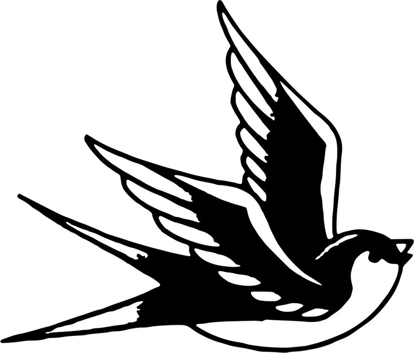 Simple Bird Tattoos Designs
