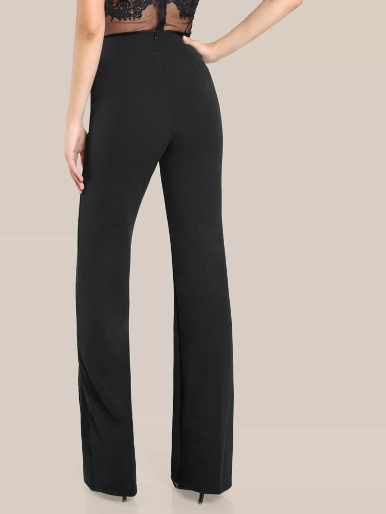 Buy Lee Womens Ultra Lux Comfort with Flex Motion Trouser Pant Black 10  at Amazonin