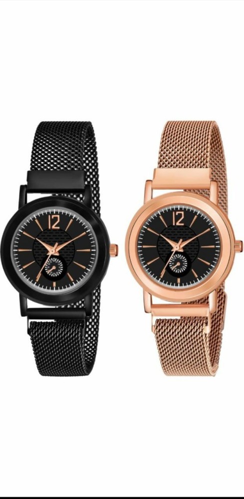 Black belt watches for womens hot sale