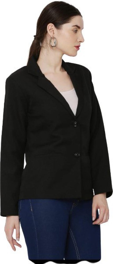 Naksh style Solid Bandhgala Formal Women Blazer - Buy Naksh style Solid  Bandhgala Formal Women Blazer Online at Best Prices in India