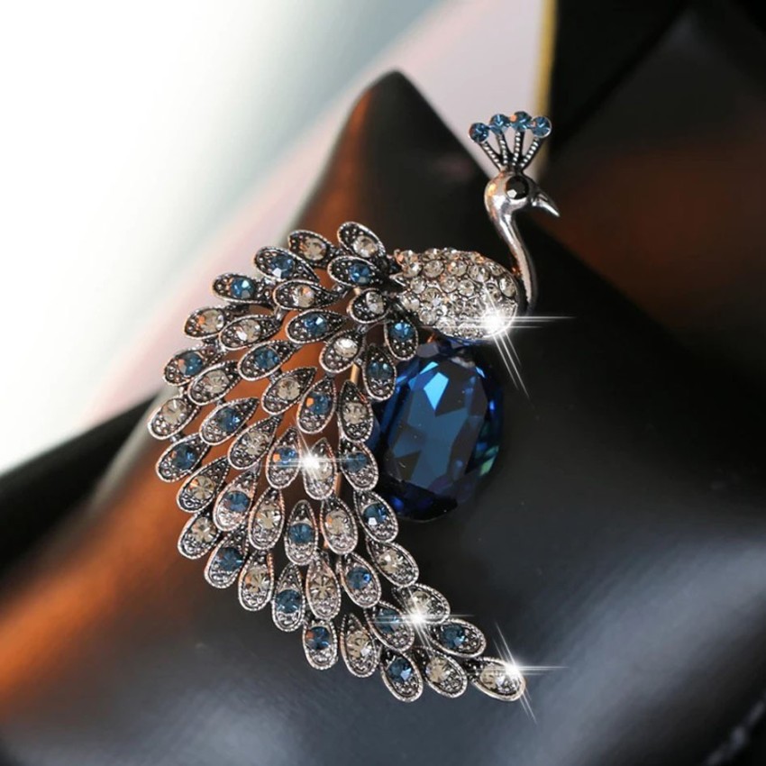 SYGA Brooch Pin Fashion Crystal Rhinestone Jewellery for Bridal