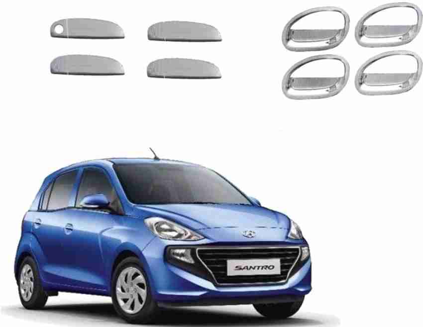 paxauto Exterior Chrome Accessories Combo Kit For Santro 2018