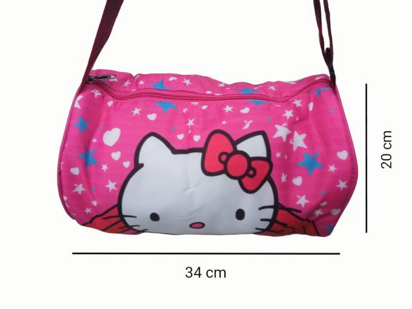 Hello kitty duffle on sale bag