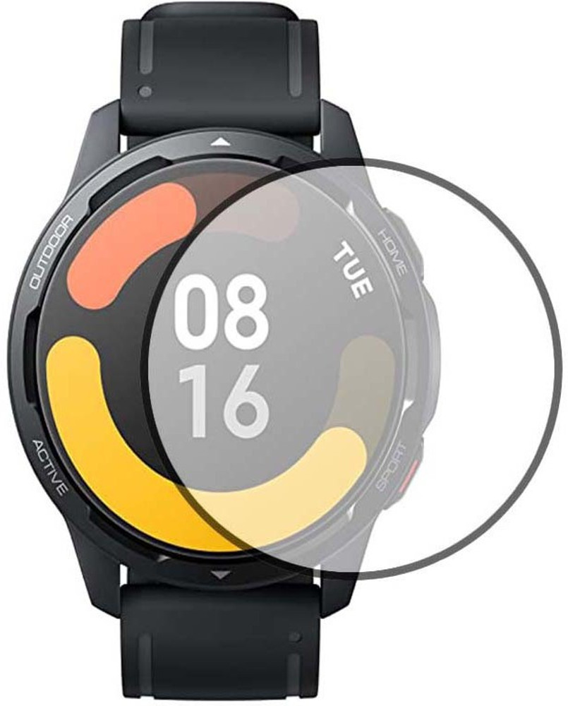 Fancy Fun Edge To Edge Tempered Glass for Xiaomi S1 Smart Watch