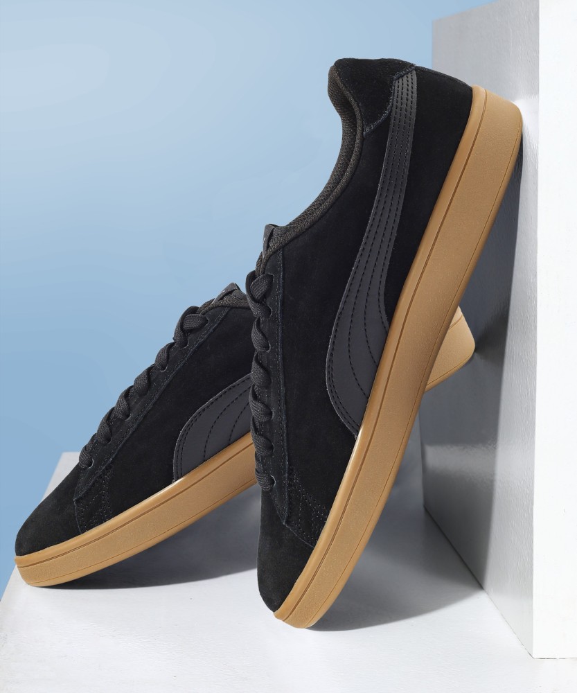 PUMA Smash v2 Sneakers For Men - Buy Puma Black-Puma Black Color PUMA Smash  v2 Sneakers For Men Online at Best Price - Shop Online for Footwears in  India