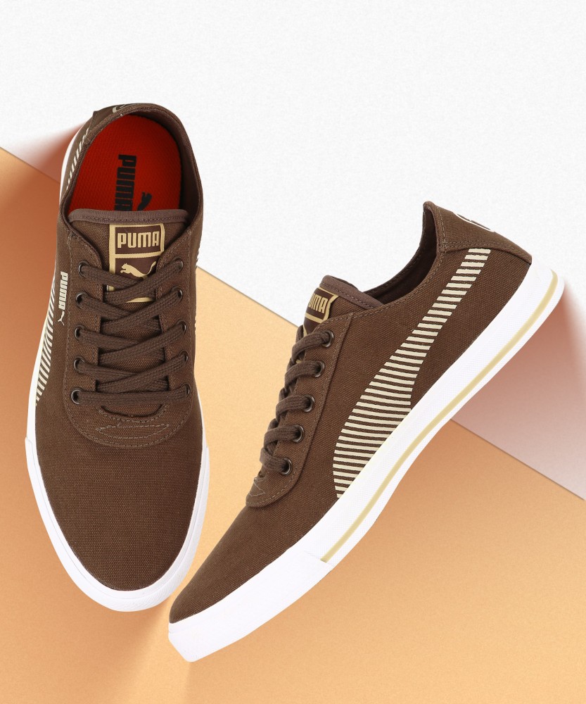 Puma brown 2024 colour shoes