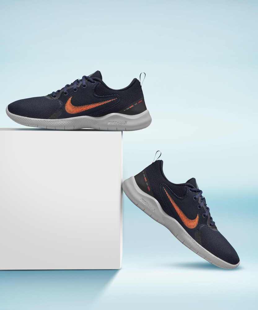Nike flex experience rn mens orange on sale