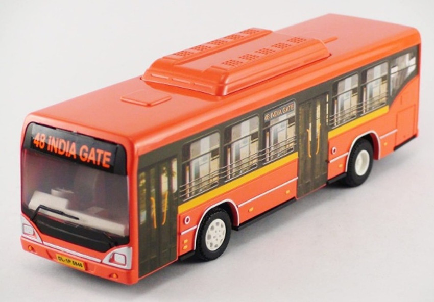 Orange best sale bus toy