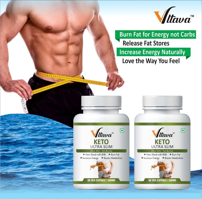 VLTAVA Keto Ultra Slim Weight Loss Ayurvedic Tablets Reduce Fat