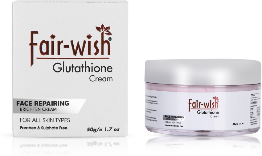 FAIR WISH Glutathione Cream for Skin Repairing Brightening for all Skin Types