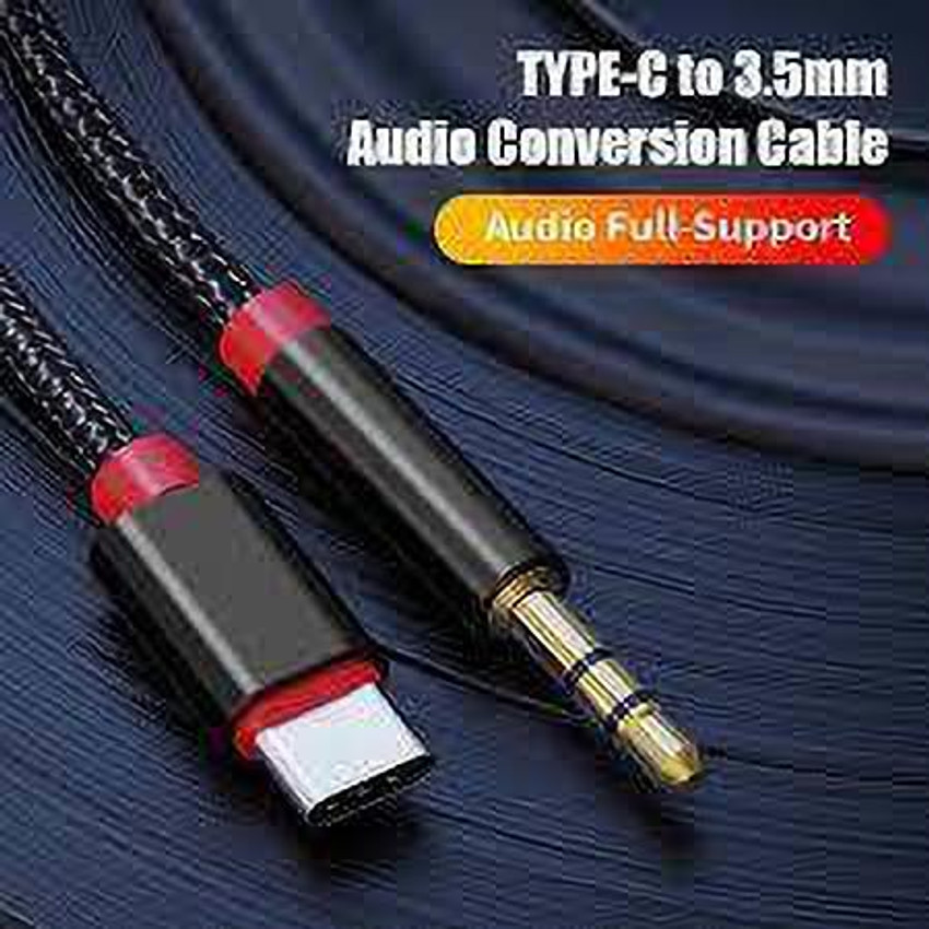 Type c aux top cable for car