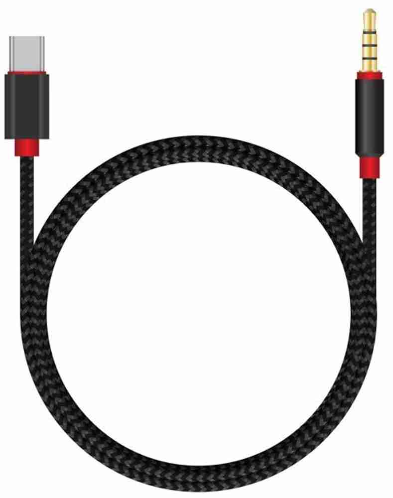 Gabbar AUX Cable 1 m 1M type ac 3.5mm audio cable car radio aux