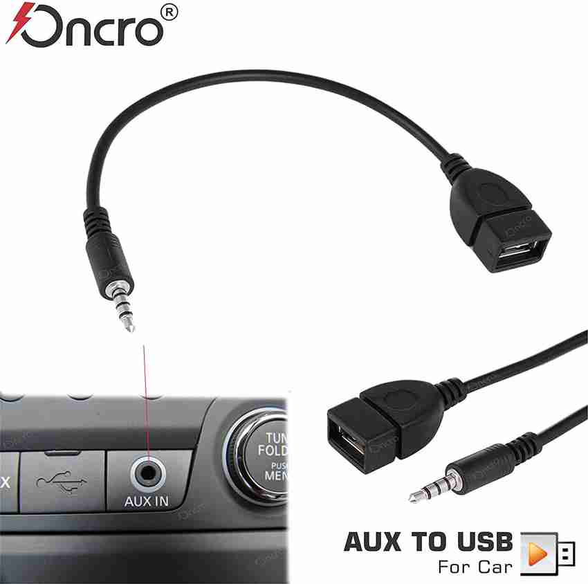 Aux connector outlet for car