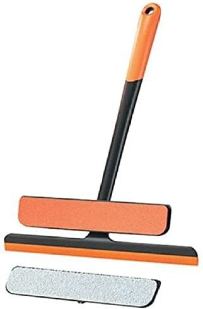 MUSVUZA Rotatable Cleaning Brush Glass Wiper Window Cleaner with Handle  Double-Sided Price in India - Buy MUSVUZA Rotatable Cleaning Brush Glass  Wiper Window Cleaner with Handle Double-Sided online at
