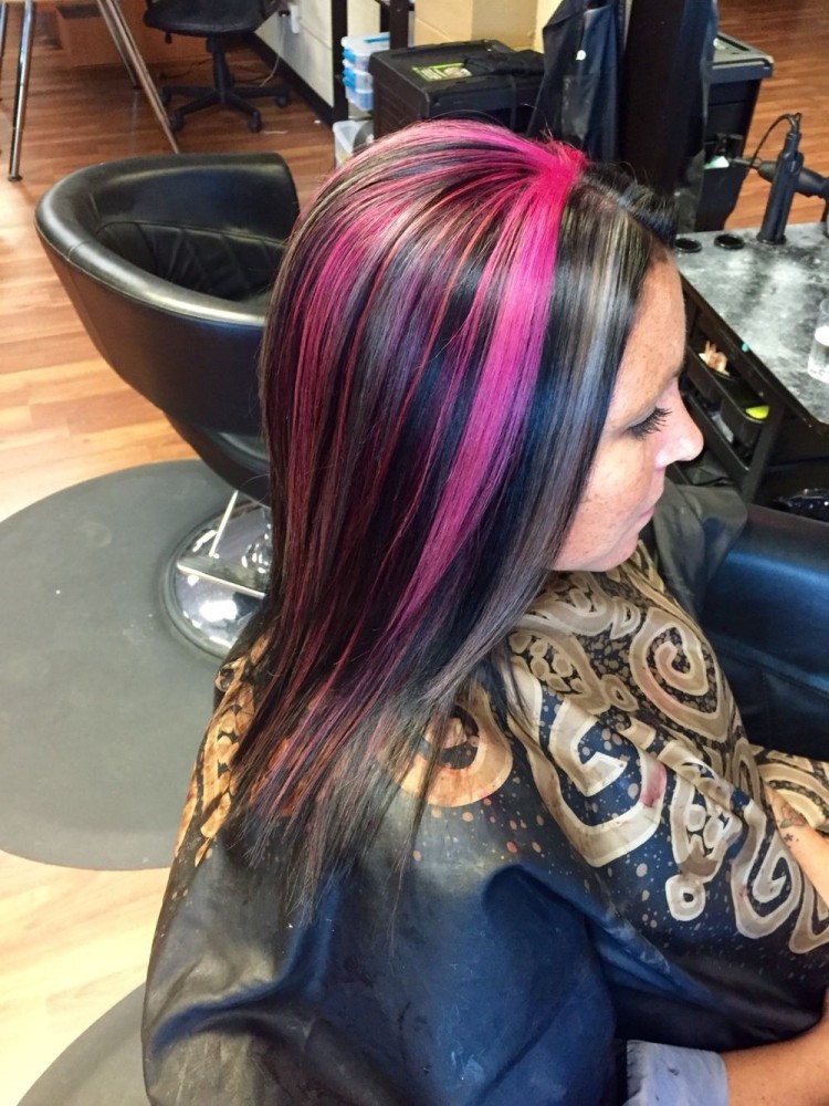 40+ Ideas For Black And Pink Hair That Will Turn Heads