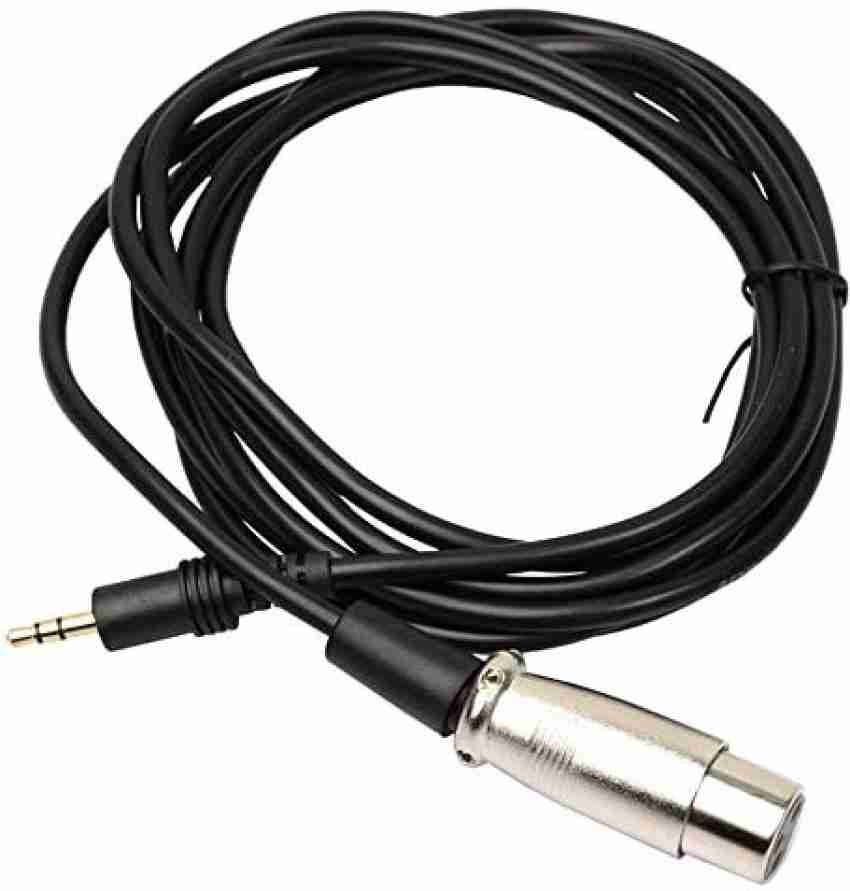 AMG Music XLR to 3.5mm (Male to Female) Mic Audio Cord Extension Cable for  Microphone Professional Low Noise Microphone Cable Price in India - Buy AMG  Music XLR to 3.5mm (Male to