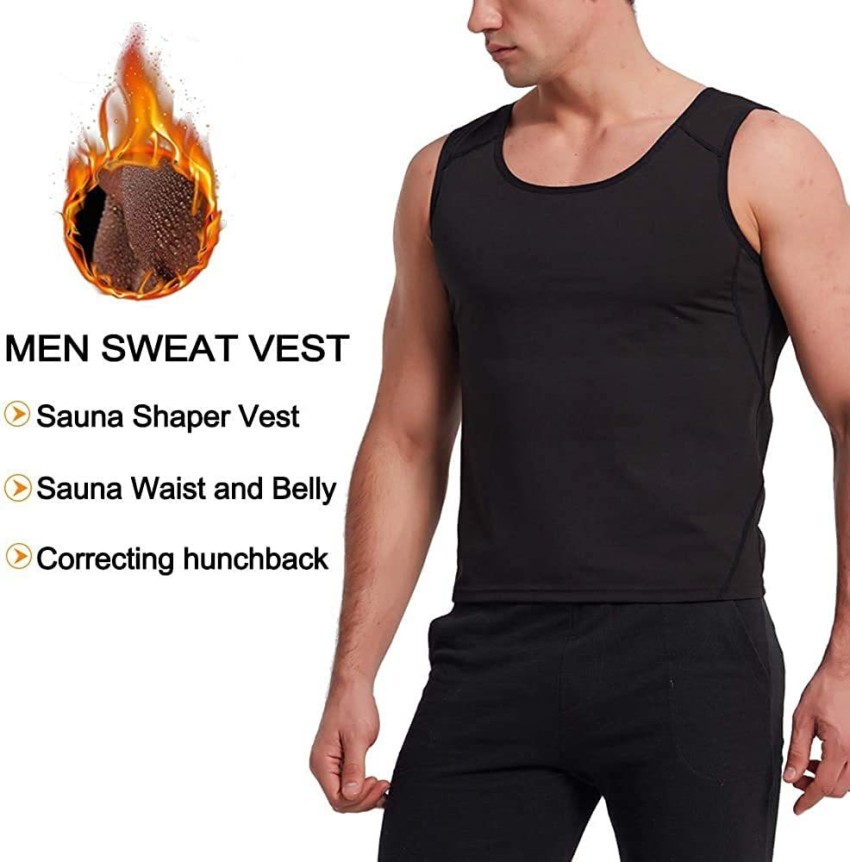 Olsic Polymer Sweat Shaper Vest Workout for Weight Loss, Waist