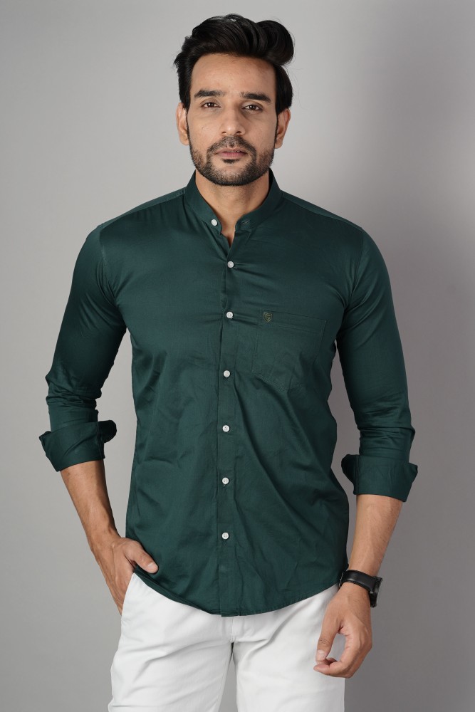 dark green color shirt