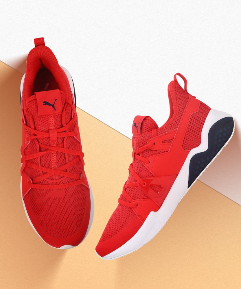 Puma muse store mens red