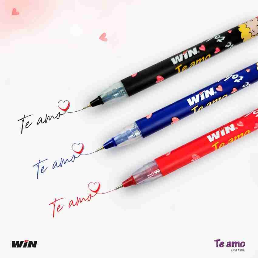 Black and sales red ink pen