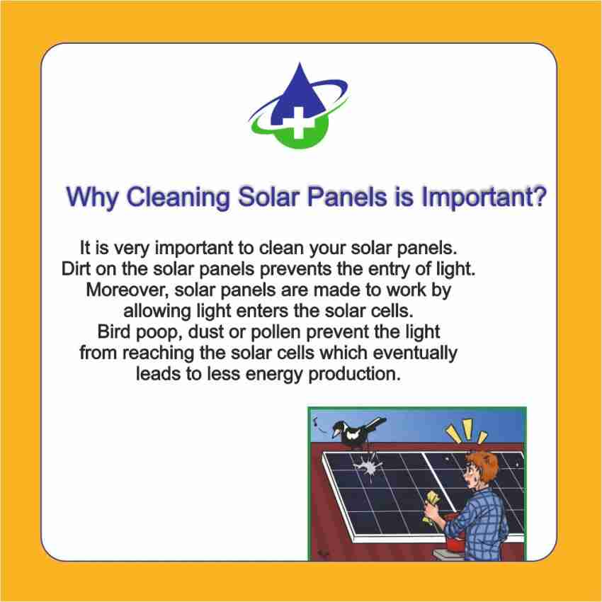 Solar Panel Surface Cleaner Multi-use For Family Refills