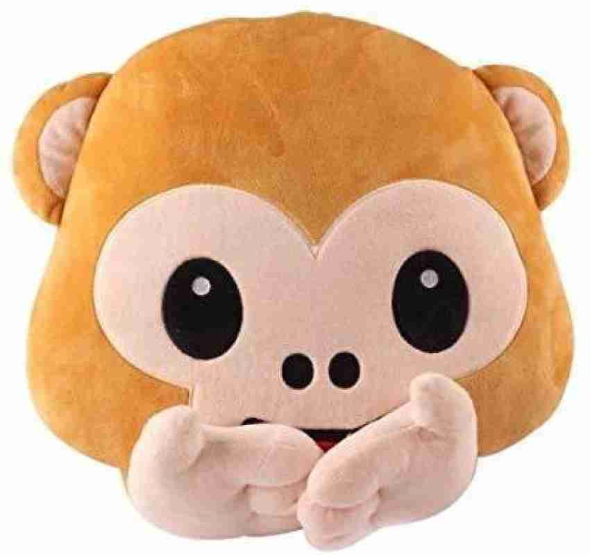 Monkey clearance emoji pillow