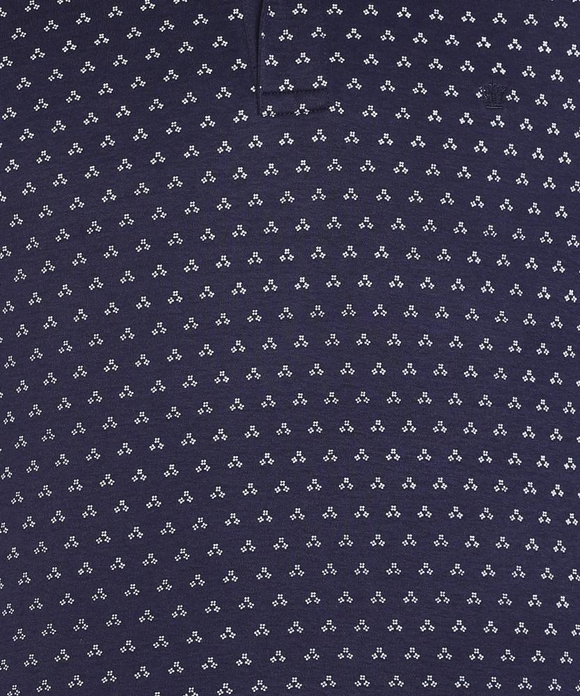 Buy Louis Philippe Navy T-shirt Online - 798334