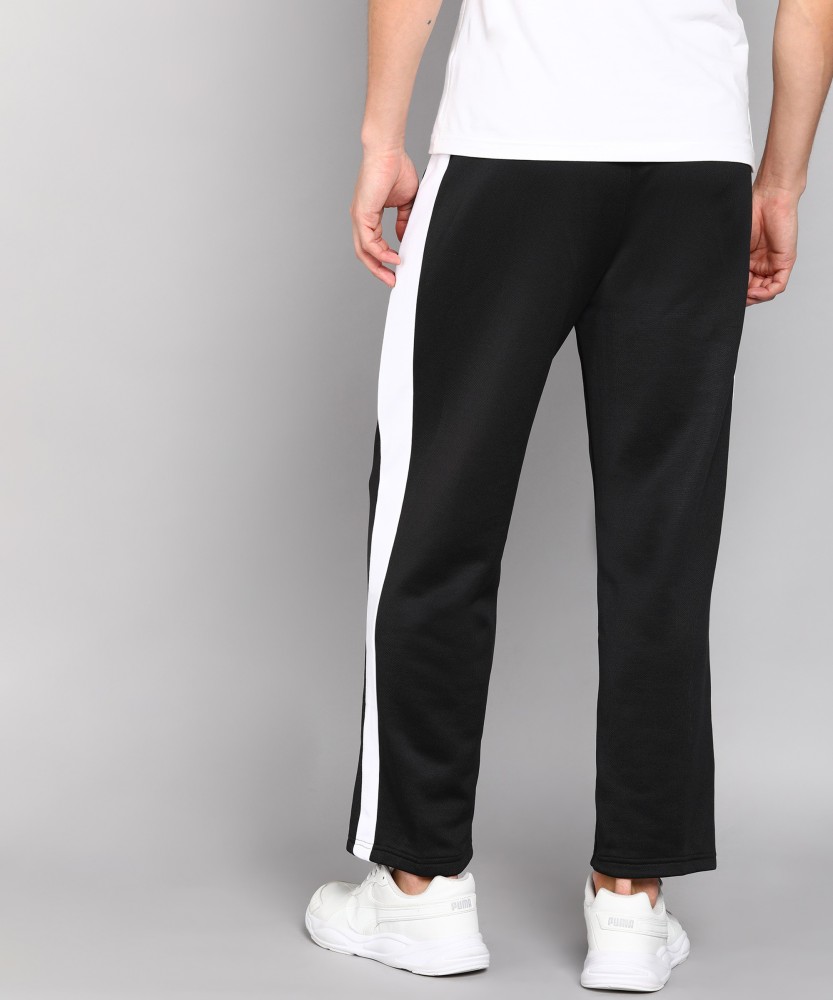 PUMA T7 Straight Pants Colorblock Men Black Track Pants - Buy PUMA T7  Straight Pants Colorblock Men Black Track Pants Online at Best Prices in  India