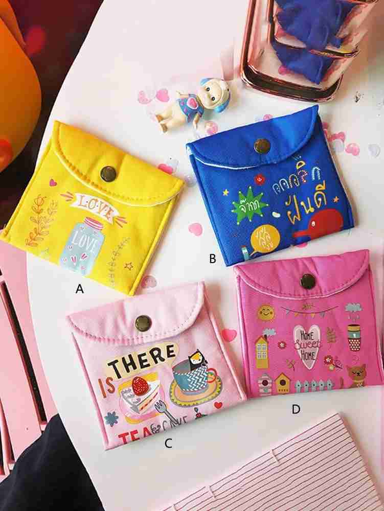 Cute sanitary pad new arrivals pouch