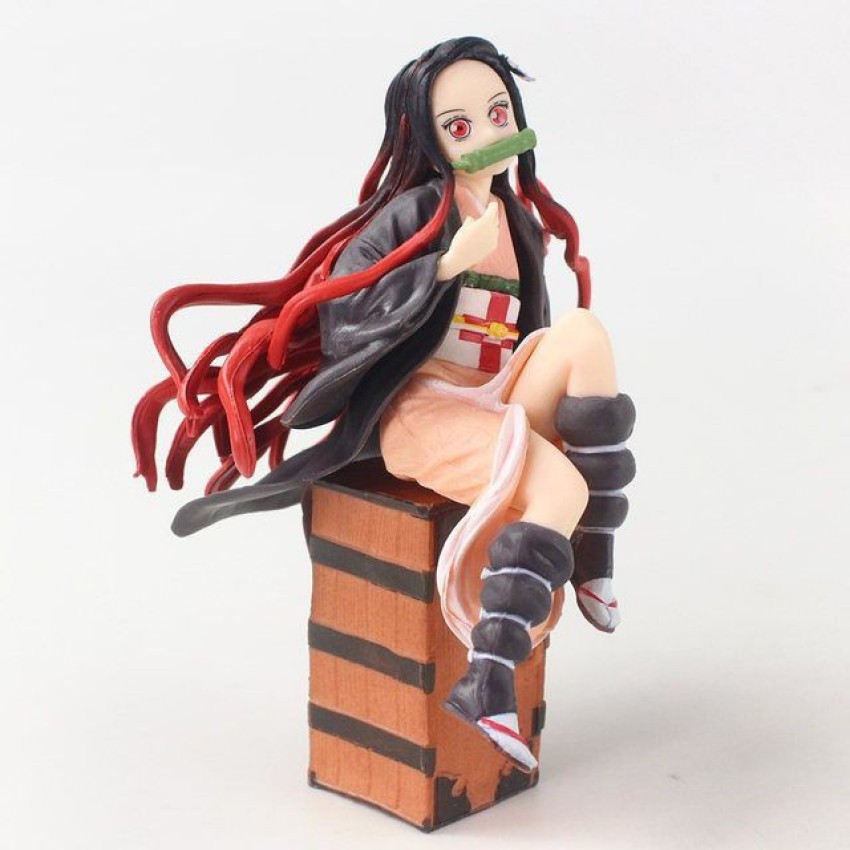 Boneco nezuko demon slayer 15cm action figures